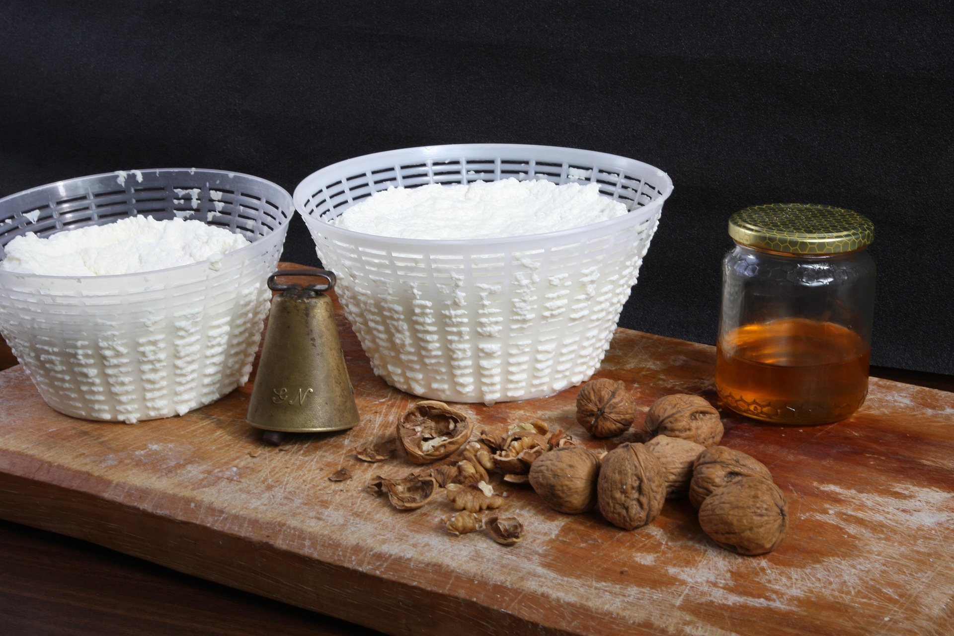 Ricotta fraîche, base crémeuse du dessert